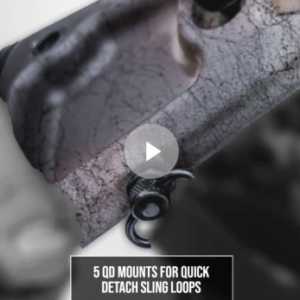 5 QD Mounts For Quick Detach Sling Loops