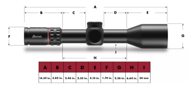 burris eliminator 6 laserscope 4 20x52mm