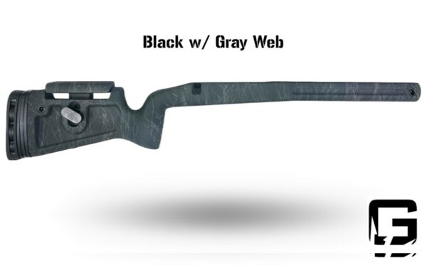 grayboe phoenix 2 tikka t3x ctr gray w/ black web