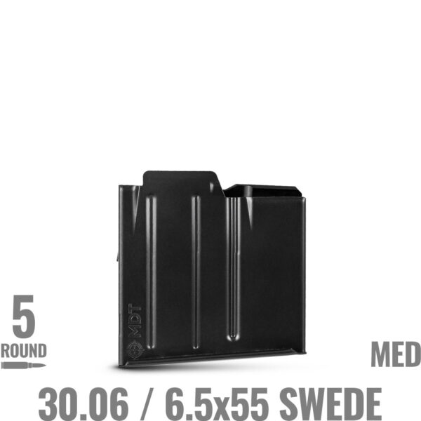 30.06 / 6.5x55 Swede MDT Metal Magazine - MED - 5 RND