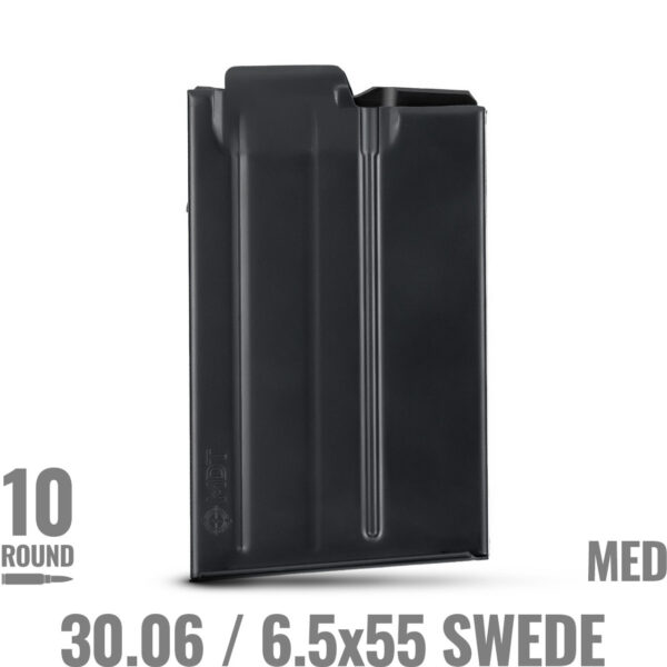 30.06 / 6.5x55 SWEDE / 6.5-284 MDT Metal Magazine - MED - 10 RND