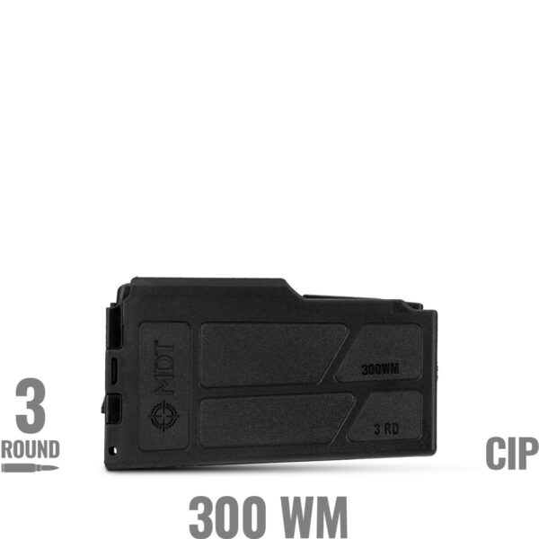 300WM MDT CIP LA Polymer Magazine - 3 RND