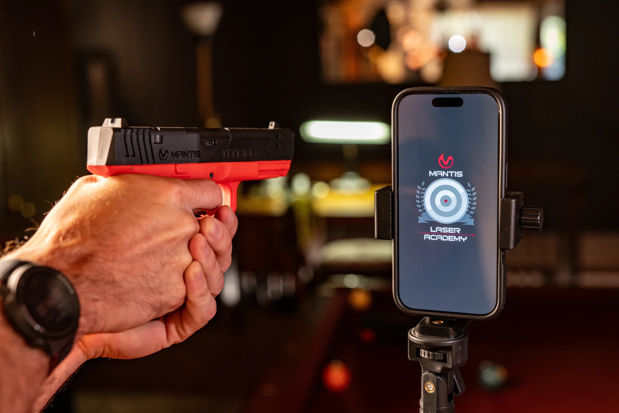 mantis titanx smart laser training pistol